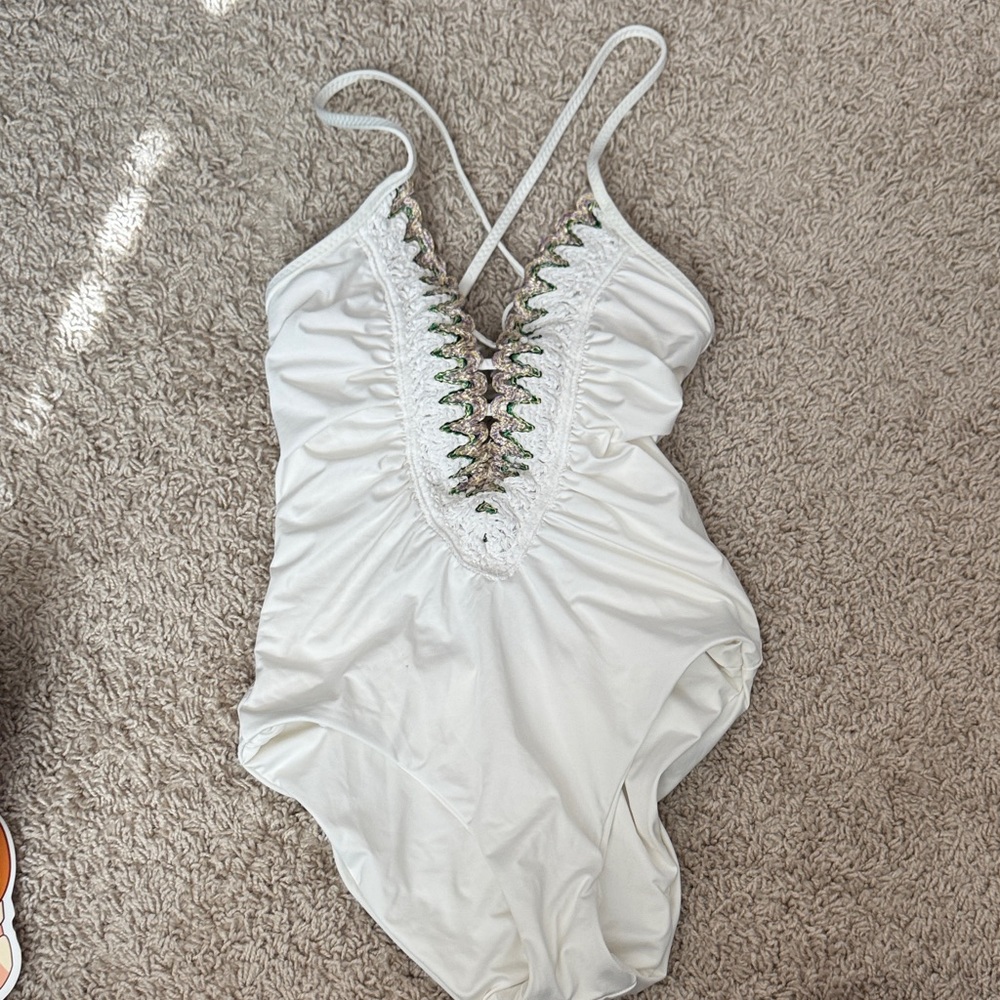 Swim suit by Rebecca virtue (brand new)